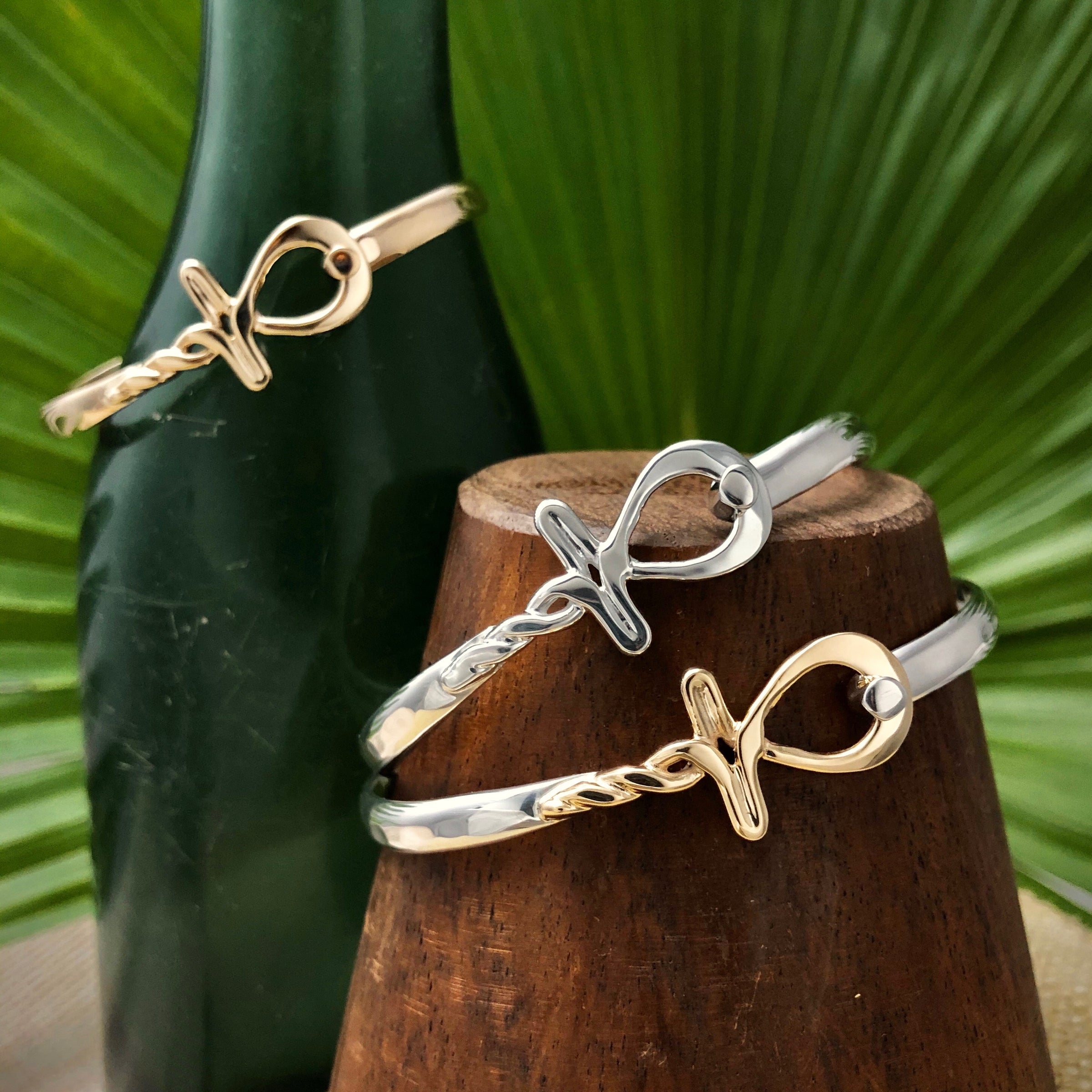 Ankh 5mm Classic Bracelet – Crucian Gold